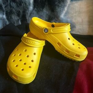 Yellow Crocs